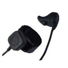 Zartek Pro/COM8 Ear-bone microphone with finger PTT, high noise/wind
