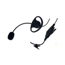 Zartek Heavy Duty Boom Mic with PTT headset, D/cup earpiece for ZA- 725, ZA-710, ZA-708, ZA-705,