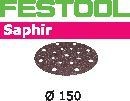 FESTOOL Sanding Discs Stf-D150/16 P36 Sa/5 Saphir 496621